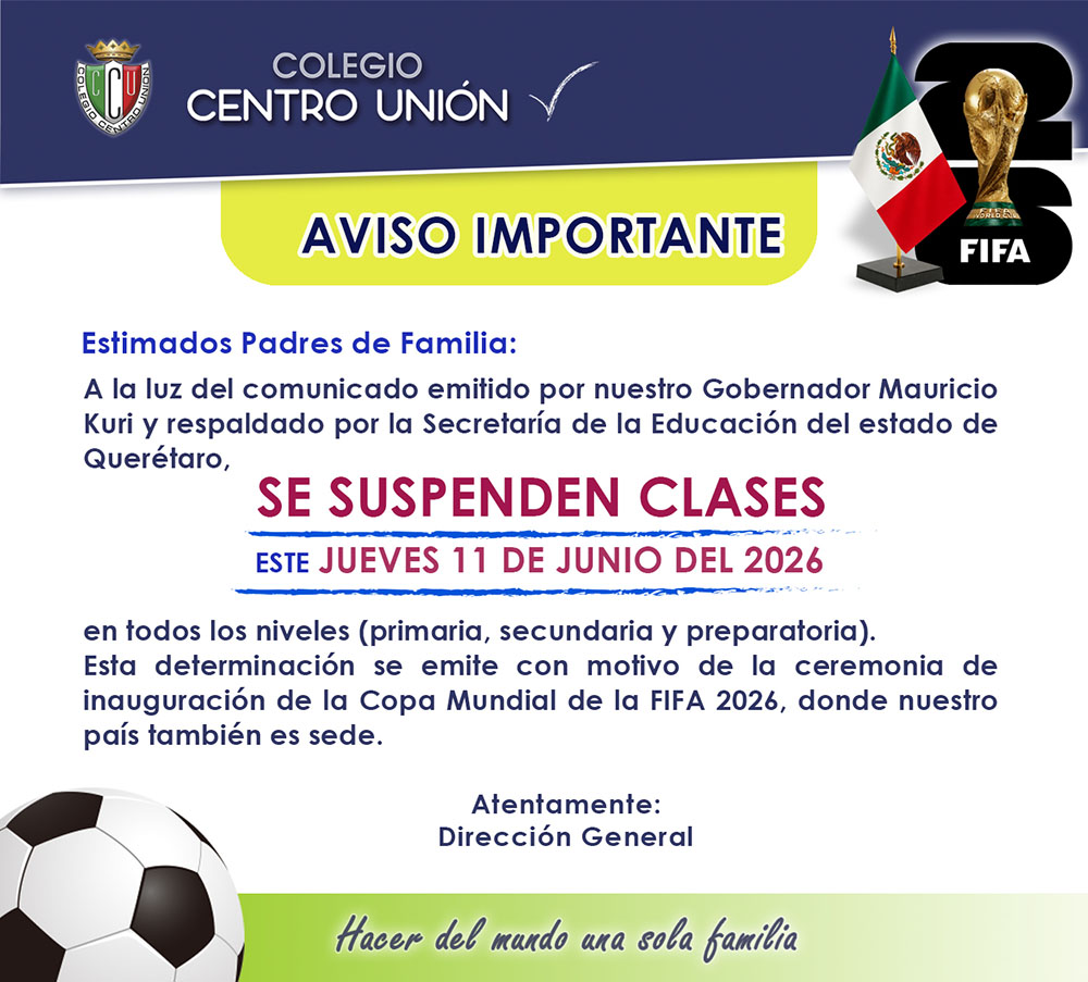 Aviso importante